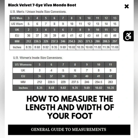 T.U.K. Black Velvet 7-Eye Viva Mondo Boot - Picture 6 of 6